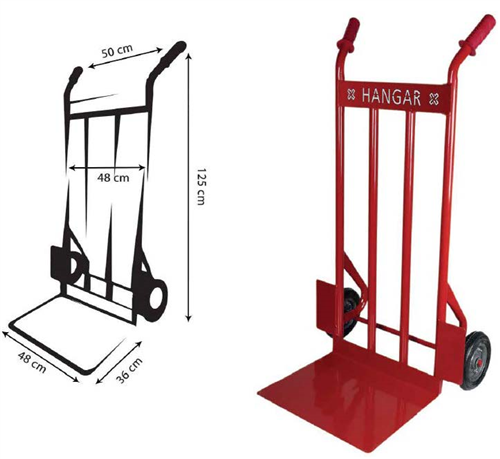 Koli Taşıma Arabası 300 Kg.